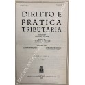 Diritto e Pratica Tributaria. Diretta da Victor Uckmar.