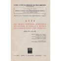 Atti del primo convegno nazionale dei cultori di scienza e tecnica