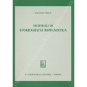 Materiali di storiografia romanistica