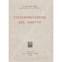 L'interpretazione del diritto