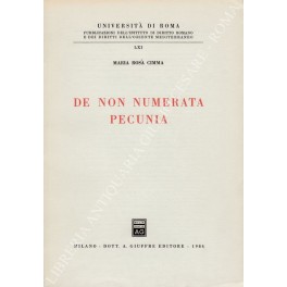 De non numerata pecunia