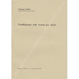 L'ordinamento della Società per Azioni