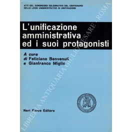 L'unificazione amministrativa