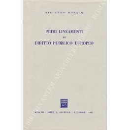 Primi lineamenti di diritto pubblico europeo