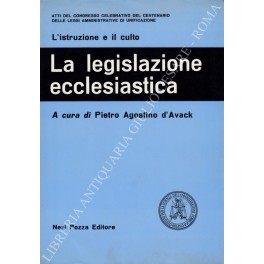 La legislazione ecclesiastica