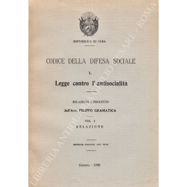 Codice della difesa sociale