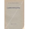 L'azione revocatoria