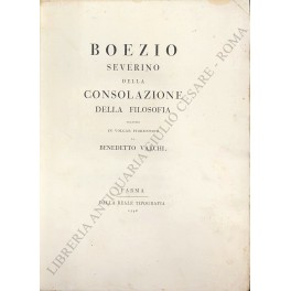 Della consolazione della filosofia Della consolazione della filosofia