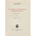 Gli organi collegiali amministrativi