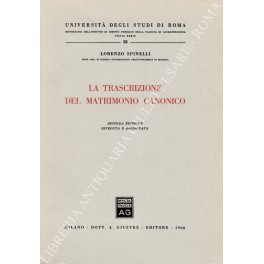 La trascrizione del matrimonio canonico