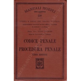 Codice penale e di procedura penale Codice penale e di procedura penale