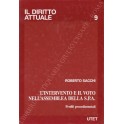 l'intervento e il voto nella assemblea delle S.p.a