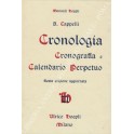 Cronologia Cronografia e Calendario Perpetuo