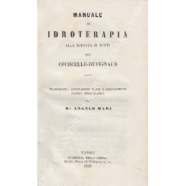 Manuale di idroterapia Manuale di idroterapia