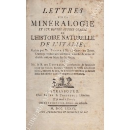 Lettres sur la mineralogie de l'Italie