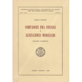 Comunione fra coniugi e alienazioni mobiliari