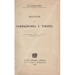 Trattato di farmacologia e terapia