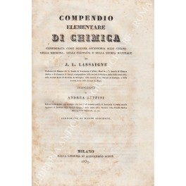 Compendio elementare di chimica Compendio elementare di chimica