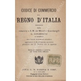 Codice di commercio del Regno d'Italia