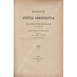 Codice della giustizia amministrativa