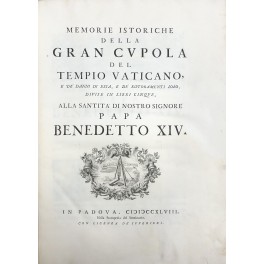 Memorie Istoriche della Gran Cupola