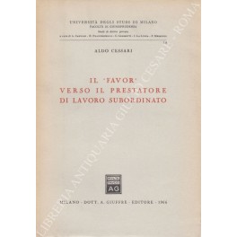 Il favor verso il prestatore di lavoro subordinato