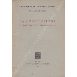 La Costituzione e l'ordinamento internazionale