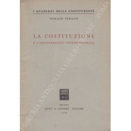 La Costituzione e l'ordinamento internazionale