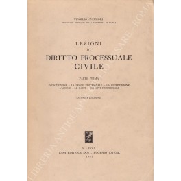 Lezioni di diritto processuale civile