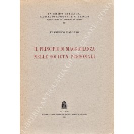 Il principio di maggioranza nelle società personali