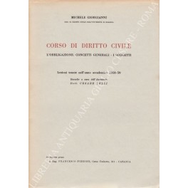 Corso di diritto civile Corso di diritto civile