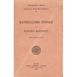 Materialismo storico ed economia marxistica