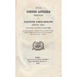 Delle pietre antiche Delle pietre antiche