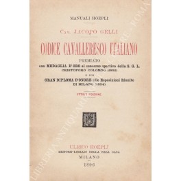 Codice cavalleresco italiano Codice cavalleresco italiano