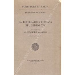 La letteratura italiana La letteratura italiana