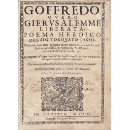 Goffredo overo Giervsalemme liberata Goffredo overo Giervsalemme liberata