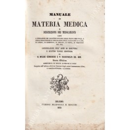 Manuale di materia medica Manuale di materia medica