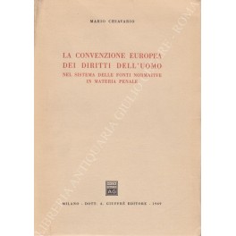La convenzione europea dei diritti dell'uomo