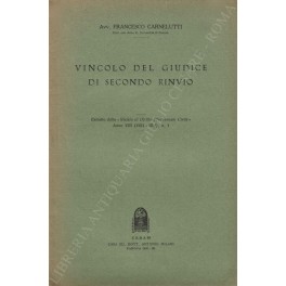 Vincolo del giudice di secondo rinvio