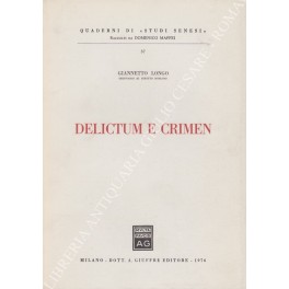 Delictum e crimen