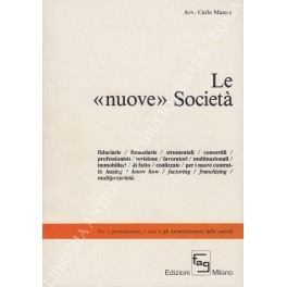 Le nuove Società Le nuove Società