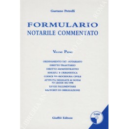 Formulario notarile commentato