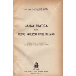 Guida pratica per il nuovo processo civile italiano