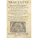 Tractatus de positionibus Blasii Michalorii