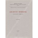 Archivio Borbone. Inventario