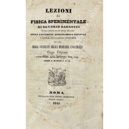 Lezioni di fisica sperimentale Lezioni di fisica sperimentale