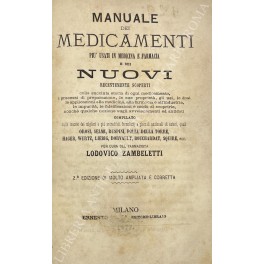 Manuale dei medicamenti