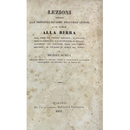 Lezioni intorno alle principali bevande Lezioni intorno alle principali bevande