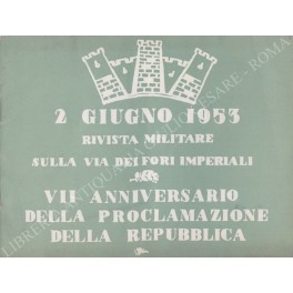 2 giugno 1953. Rivista militare