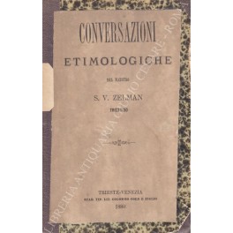 Conversazioni etimologiche Conversazioni etimologiche